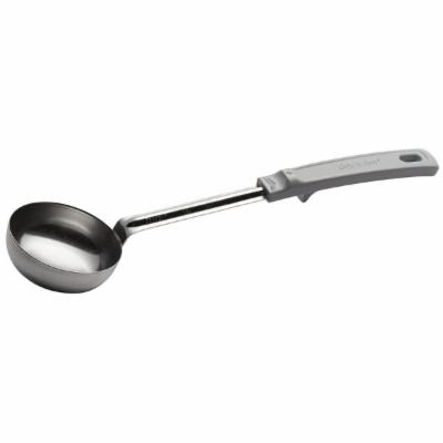 Vollrath 4 Ounce Solid Stainless Steel Spoodle With Gray Handle; 1 Each