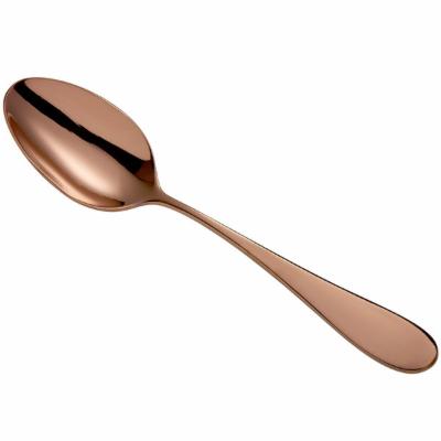 World Tableware Santa Cruz™ Copper American Teaspoon 6 7/8"; 12 Each - High Mart Wholesale
