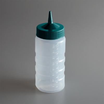 Vollrath Squeeze Bottle Dispenser With Green Cap; 12 Each; 1 Per Case