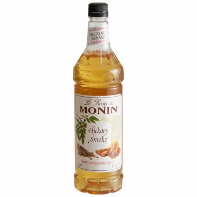 Monin Hickory Smoke; 1 Liter; 4 Per Case - High Mart Wholesale