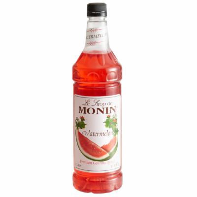 Monin Watermelon Syrup; 1 Liter; 4 Per Case - High Mart Wholesale