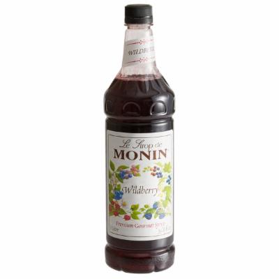 Monin Wildberry Syrup; 1 Liter; 4 Per Case - High Mart Wholesale