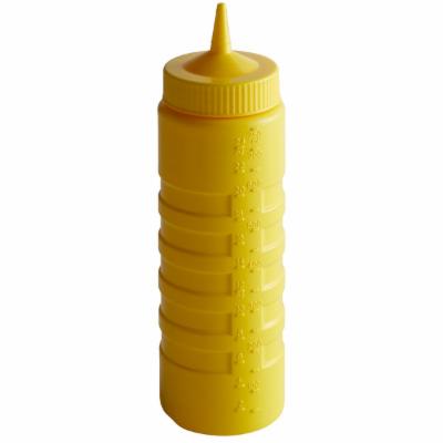 Vollrath Dispenser Wide Mouth 24 Ounce Yellow; 12 Each; 1 Per Case