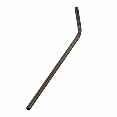 American Metalcraft Straw Bended Black 8 Inch 12 Pack; 1 Each - High Mart Wholesale