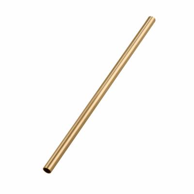 American Metalcraft Straw Stainless Steel Gold 6 Inch 12 Pack; 1 Each - High Mart Wholesale