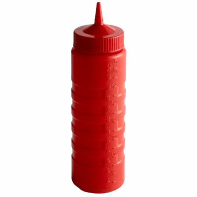 Vollrath Squeeze Dispenser Red; 12 Each; 1 Per Case