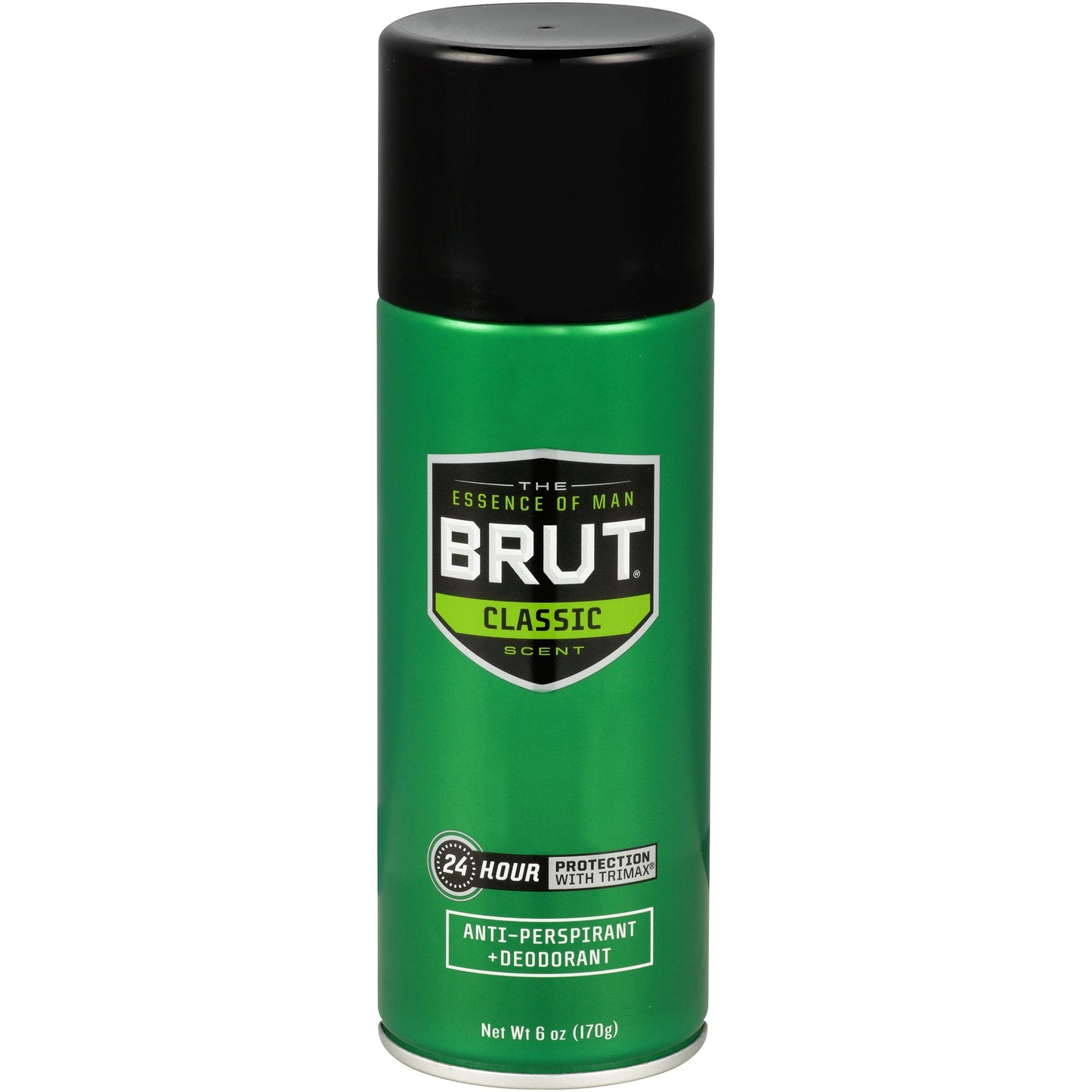 Brut Classic Antiperspirant/Deodorant Aerosol; 6 Ounces; 6 Per Box; 2 Per Case