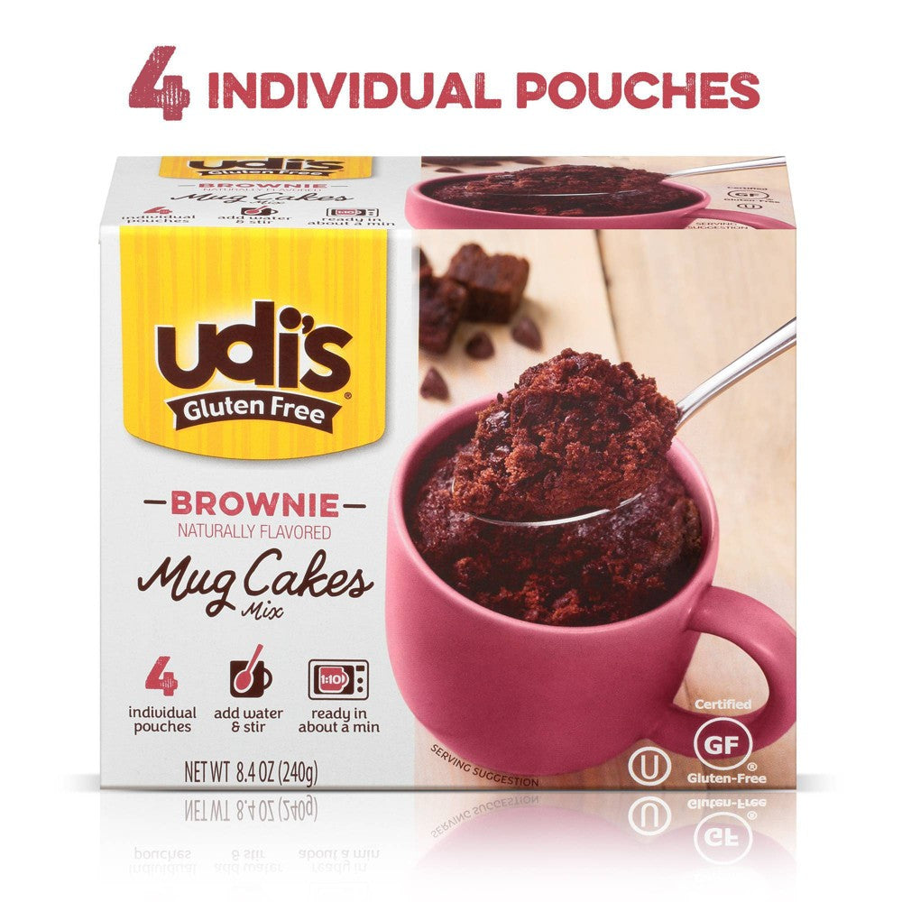 Udi's Brownie Mug Cake; 8.4 Ounces; 6 Per Case - High Mart Wholesale