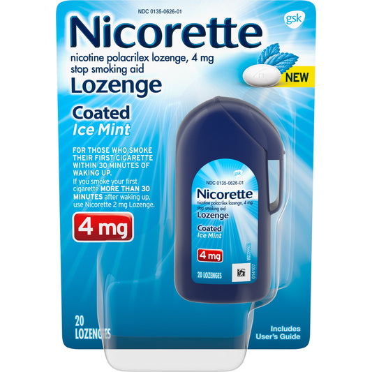 Nicorette Lozenge Lozenges Ice Mint; 20 Each; 6 Per Case - High Mart Wholesale