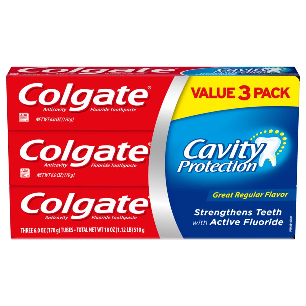 Colgate Maximum Cavity Protection Toothpaste; 18 Ounces; 6 Per Case