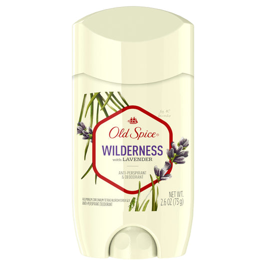 Old Spice Deodorant For Men Nature Wilderness; 2.6 Ounces; 3 Per Box; 4 Per Case