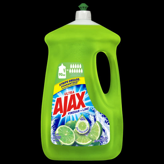 Ajax Dish Soap Lime Bleach; 90 Fluid Ounces; 4 Per Case