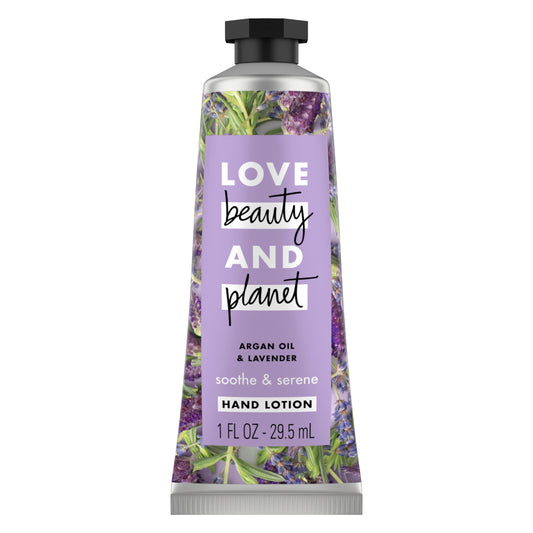 Love Beauty & Planet Hand Cream Argon Oil & Lavender; 1 Fluid Ounce; 4 Per Box; 6 Per Case - High Mart Wholesale