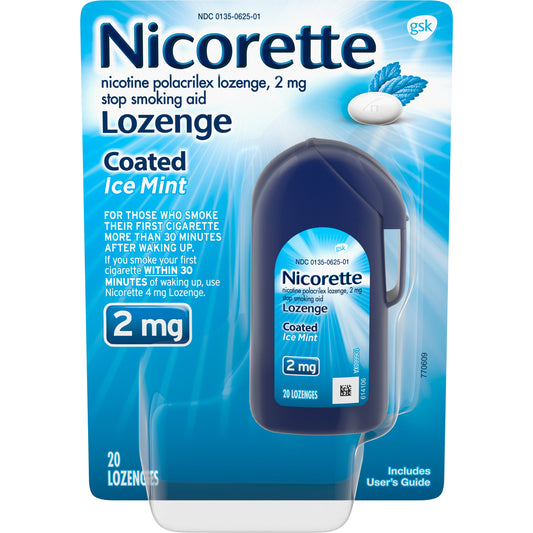Nicorette Lozenge Lozenges Ice Mint; 20 Each; 6 Per Case - High Mart Wholesale