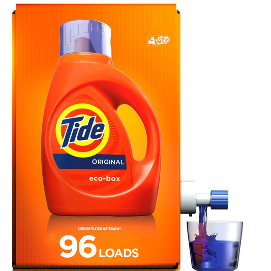 Tide Laundry Detergent Liquid Low Suds Original; 105 Fluid Ounce; 3.1 Liter; 1 Per Case