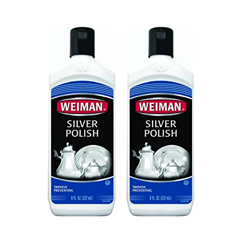 Weiman Products Silver Polish; 8 Fluid Ounces; 6 Per Case - High Mart Wholesale