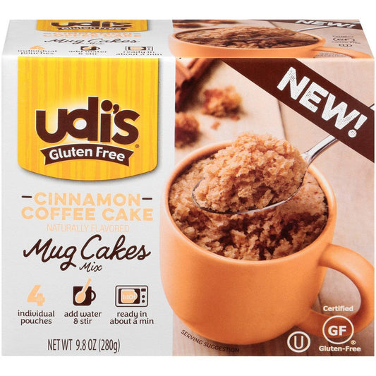 Udi's Cinnamon Coffee Mug Cake; 9.8 Ounces; 6 Per Case - High Mart Wholesale