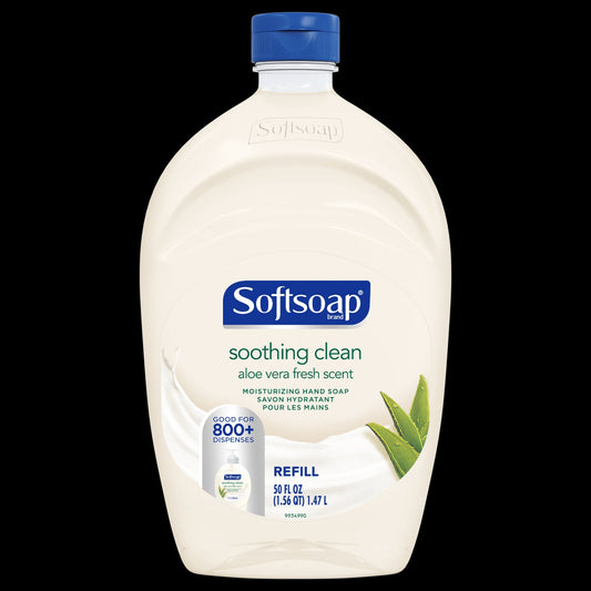 Softsoap Liquid Hand Wash Soothing Aloe; 50 Fluid Ounces; 6 Per Case