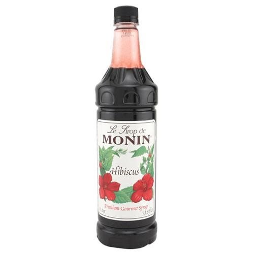 Monin Hibiscus Syrup; 1 Liter; 4 Per Case - High Mart Wholesale