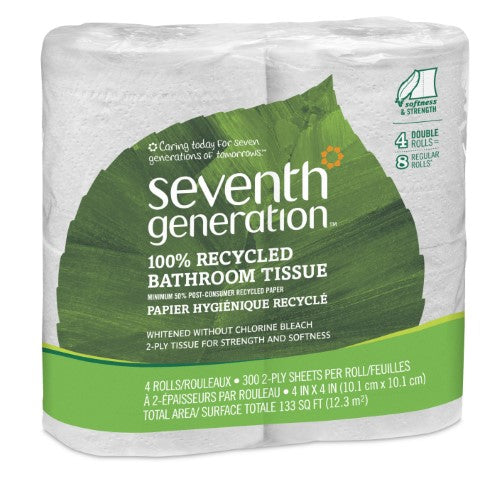 Seventh Generation Bath Tissue 2 Ply; 240 Count; 12 Per Case - High Mart Wholesale