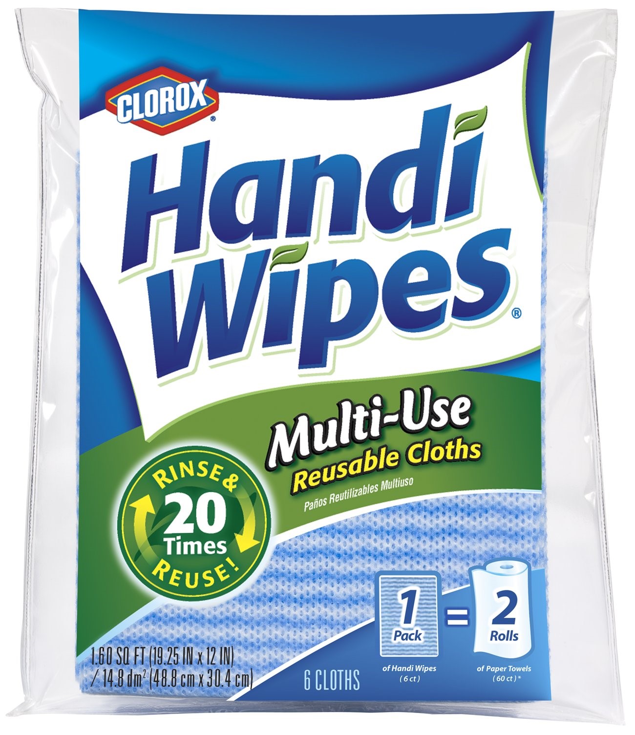 Handi-Wipes Handi-Wipes Thousand Up Double; 6 Count; 15 Per Case