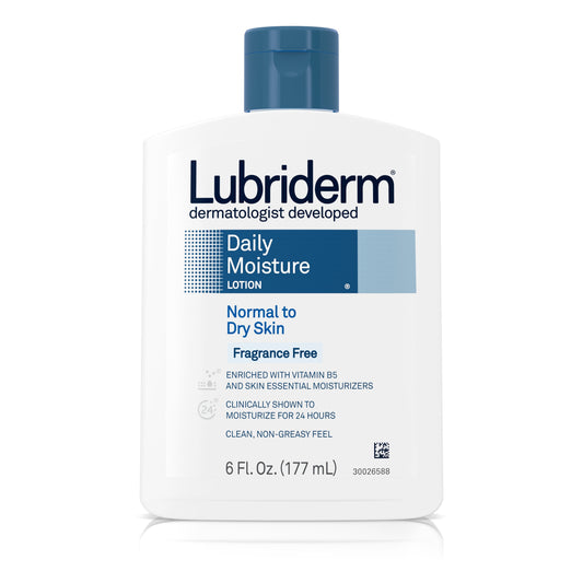 Lubriderm Daily Moisture Fragrance Free; 6 Fluid Ounces; 6 Per Box; 2 Per Case