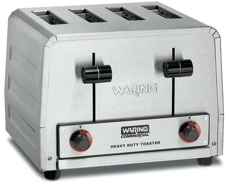 Waring Commercial Heavy Duty Stainless Steel 4 Slice Toaster 1/1 Ea; 1 Each