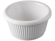 Winco 2 Oz Fluted Ramekin White; 1 Dozen; 8 Per Case - High Mart Wholesale