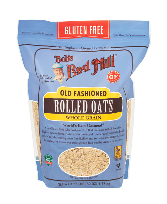 Bob's Red Mill Natural Foods Inc Oats Rolled Old Fashioned Gluten Free; 52 Ounces; 4 Per Case