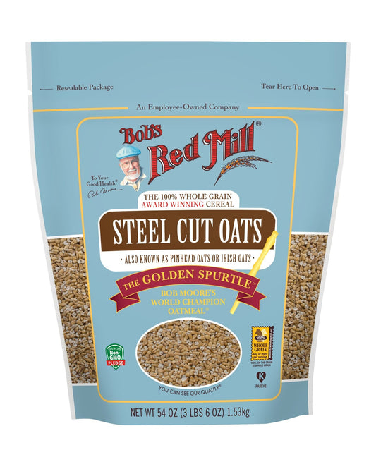 Bob's Red Mill Natural Foods Inc Steel Cut Oats; 54 Ounces; 4 Per Case