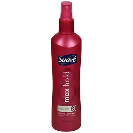 Suave Non-Aerosol Max Hold Unscented Hair Spray; 11 Fluid Ounces; 6 Per Box; 2 Per Case