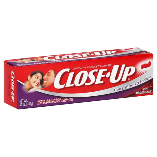 Close-Up Toothpaste Red Gel 4 Ounce; 0.25 Pounds; 24 Per Case