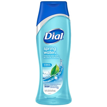 Dial Body Wash Spring Water; 16 Fluid Ounce; 6 Per Case