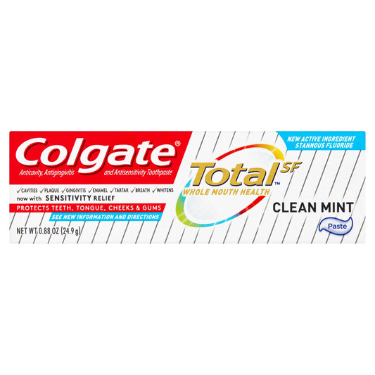 Colgate Total Toothpaste Total Clean; 0.88 Ounces; 24 Per Case