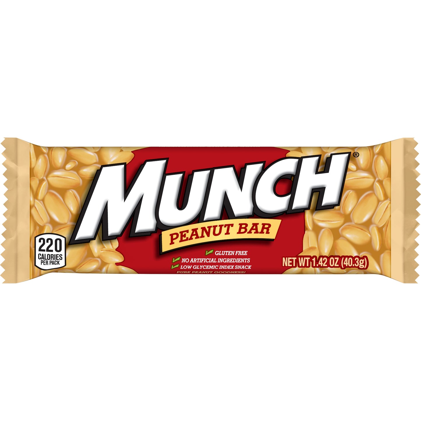 Munch Nut Nut Bar Singles; 1.42 Ounce; 36 Per Box; 10 Per Case