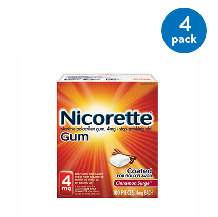 Nicorette Gum White Ice Mint; 100 Each; 12 Per Case - High Mart Wholesale