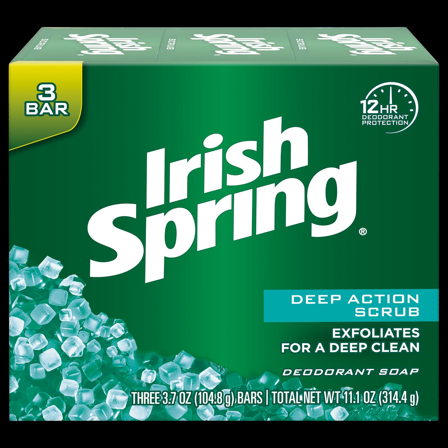 Irish Spring Bar Soap Deep Cleansing Action; 11.25 Ounce; 18 Per Case