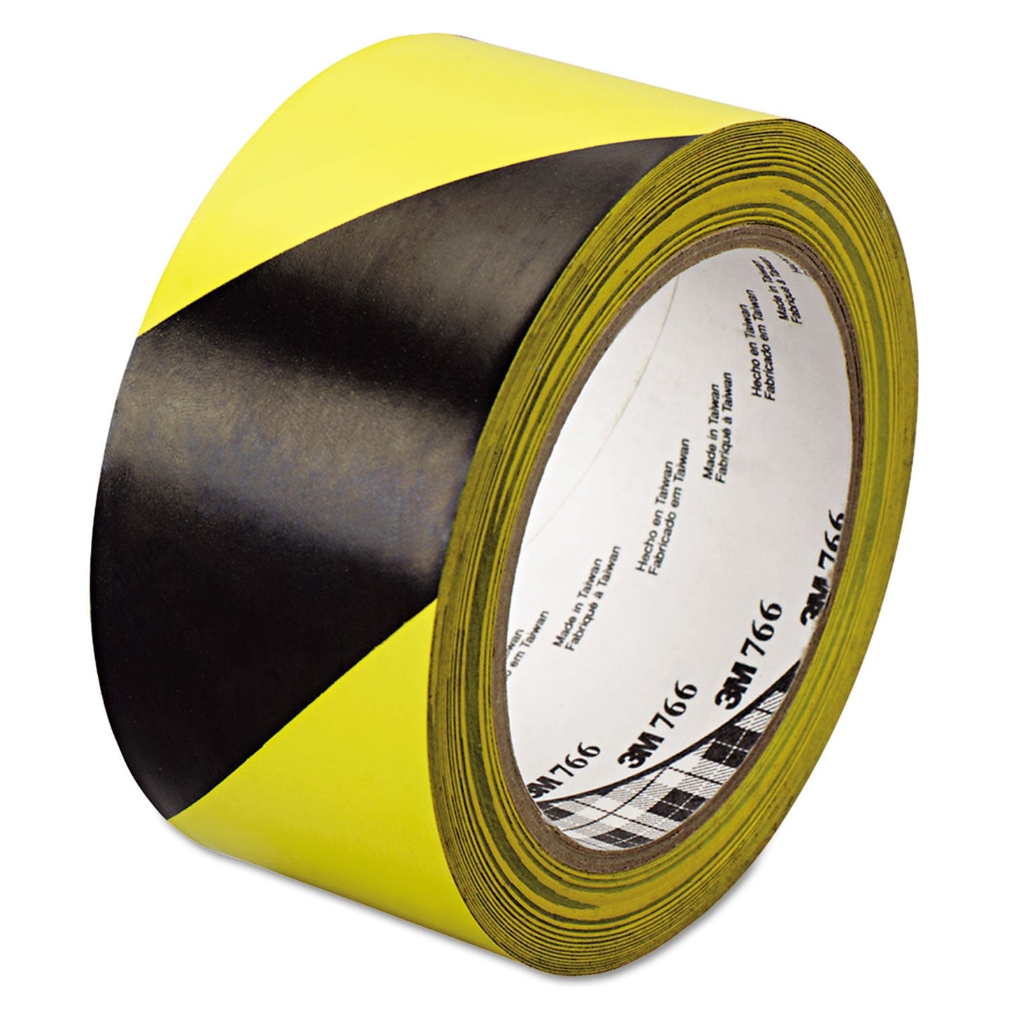 3M Hazard Warning Tape Black Yellow; 1 Count; 24 Per Case