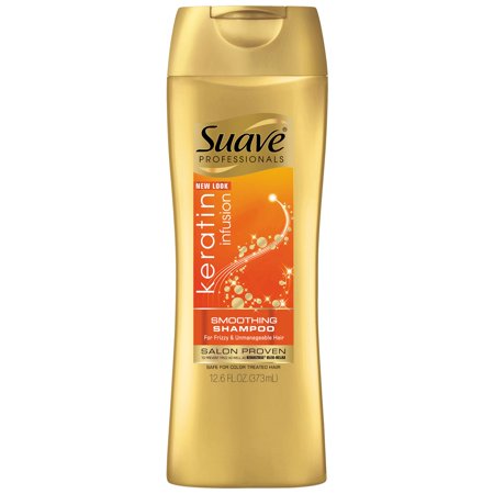 Suave Professionals Keratin Infusion Smoothing Shampoo; 12.6 Fluid Ounces; 6 Per Case