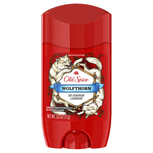 Old Spice Deodorant Wild Collection Wolfthorn; 2.6 Ounce; 6 Per Box; 2 Per Case