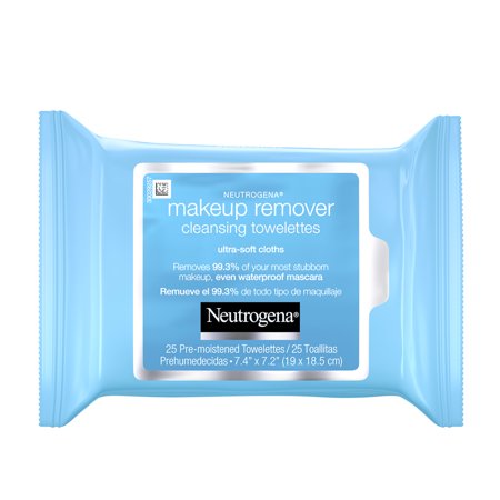 Neutrogena Makeup Remover Ultra-Soft Cleansing Towelettes; 25 Count; 6 Per Case