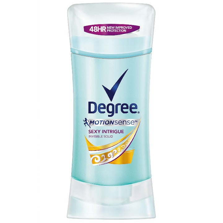 Degree Deodorant Invisible Solid Women Sexy Intrigue; 2.6 Ounces; 6 Per Box; 2 Per Case