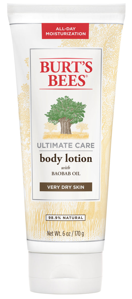 Burt's Bees Ultimate Beauty Care Body Lotion; 6 Ounces; 3 Per Box; 6 Per Case