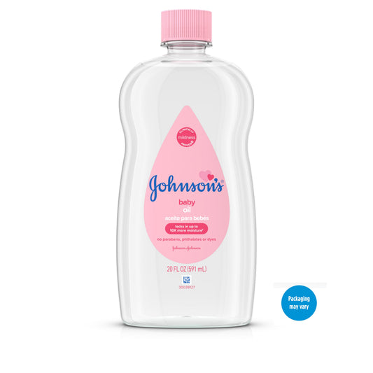 Johnson's Baby Baby Oil; 20 Fluid Ounce; 6 Per Box; 3 Per Case - High Mart Wholesale