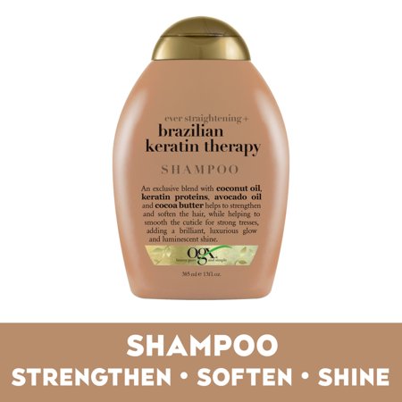 Ogx Brazilian Keratin Shampoo; 385 Milileter; 4 Per Case