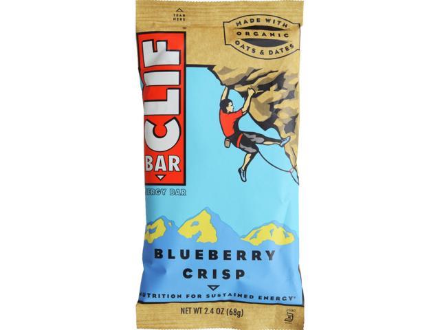 Clif Clif Bar Blueberry Crisp; 2.4 Ounces; 12 Per Box; 16 Per Case - High Mart Wholesale