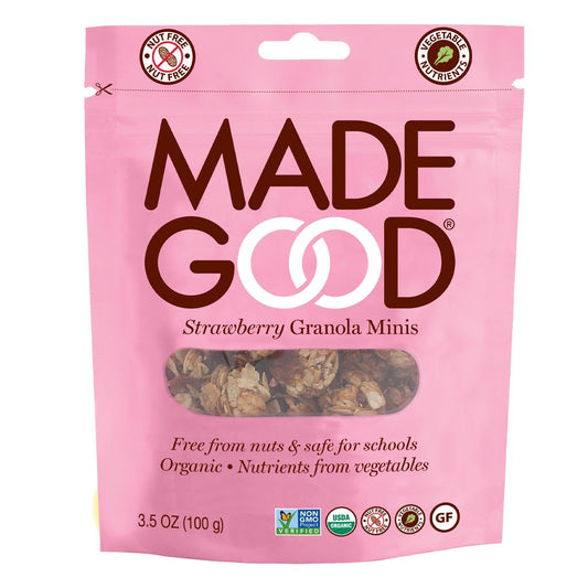 Madegood Strawberry Granola Minis; 1 Count; 6 Per Case - High Mart Wholesale