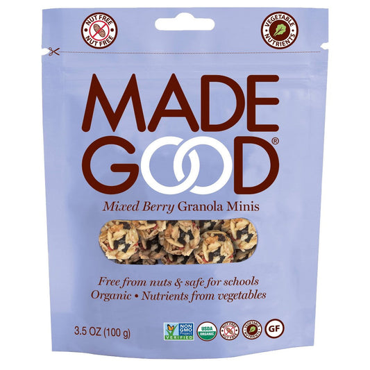 Madegood Mixed Berry Granola Minis; 1 Count; 6 Per Case - High Mart Wholesale