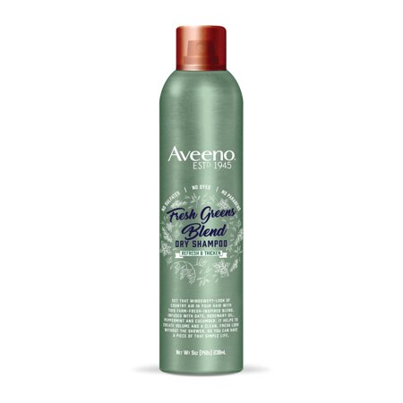 Aveeno Fresh Greens Blend Dry Shampoo; 5 Ounces; 3 Per Box; 2 Per Case - High Mart Wholesale