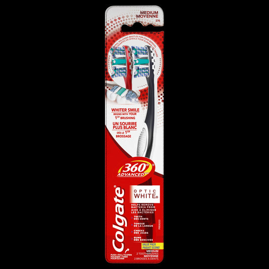 Colgate Manual Toothbrush Antibacterial; 2 Each; 6 Per Box; 6 Per Case